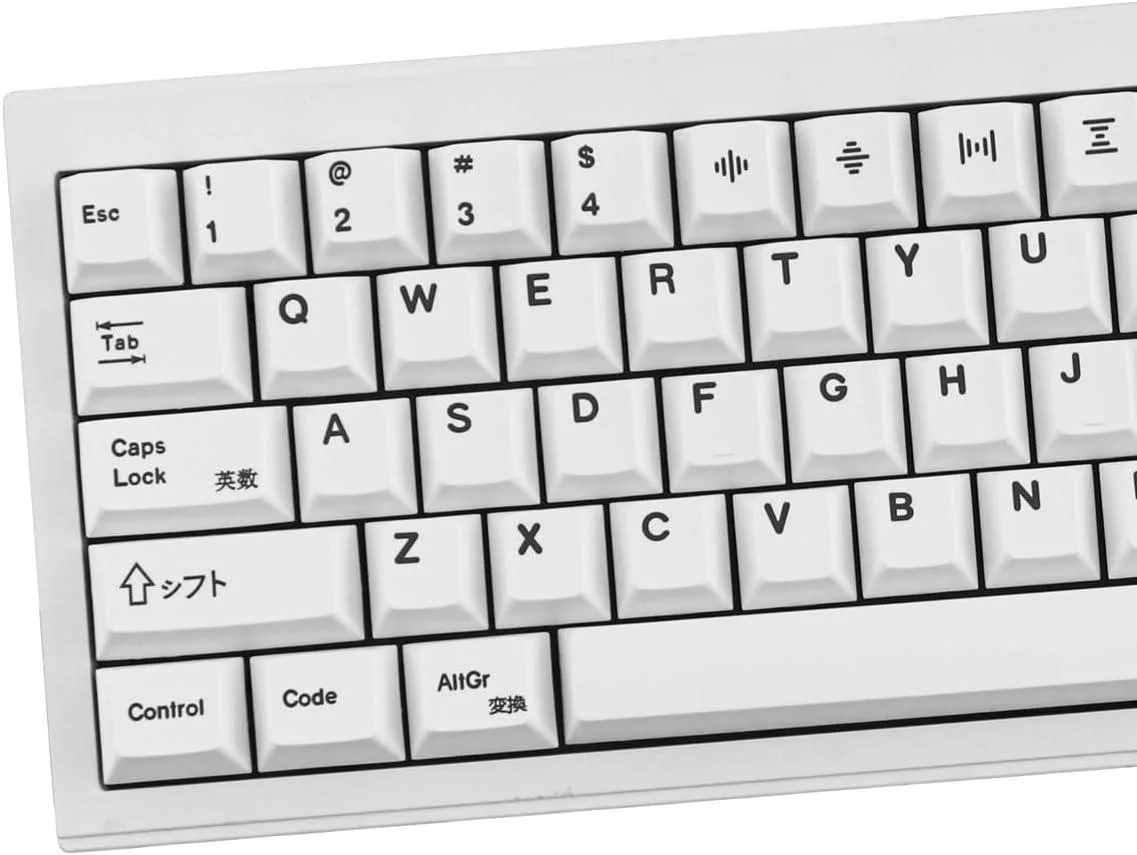 usbroway usbroway 135 Keys PBT Keycaps Cherry Profile White Theme — product photo