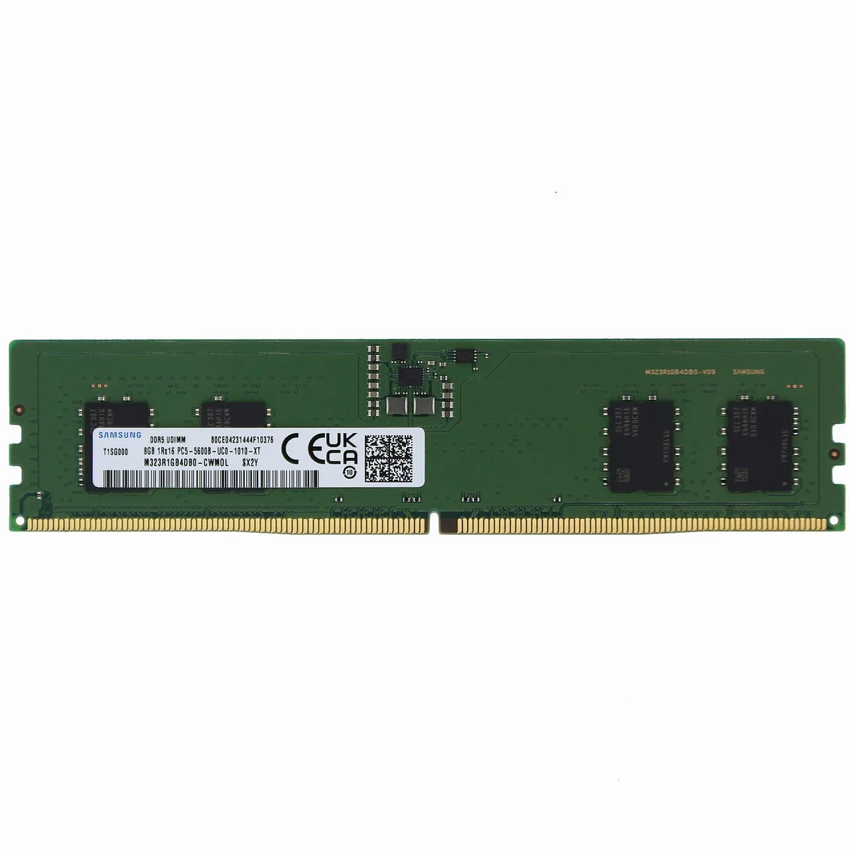 SAMSUNG SAMSUNG DDR5 5600MHz 8GB 1Rx16 CL46 1.1V UDIMM desktop RAM — photo du produit