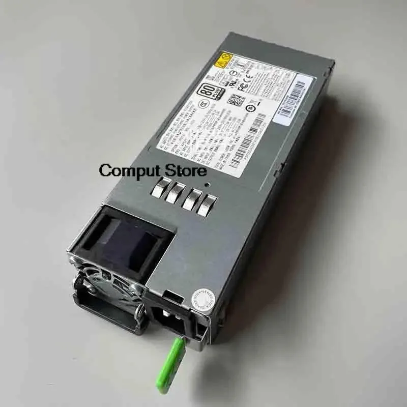 Redundant server power module, matte metal enclosure, rear exhaust grille