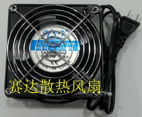 OEM Industries OEM Industries AF12038HSL 120mm AC Fan 220-240V 23/21W 2-Pin — 商品写真