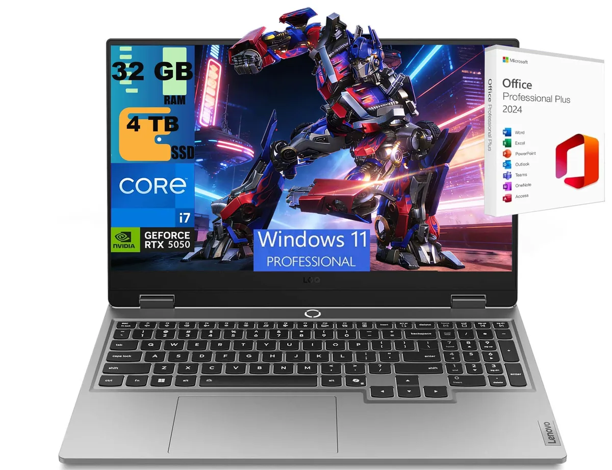 Gray 15.6 inch gaming laptop with matte finish and backlit keyboard