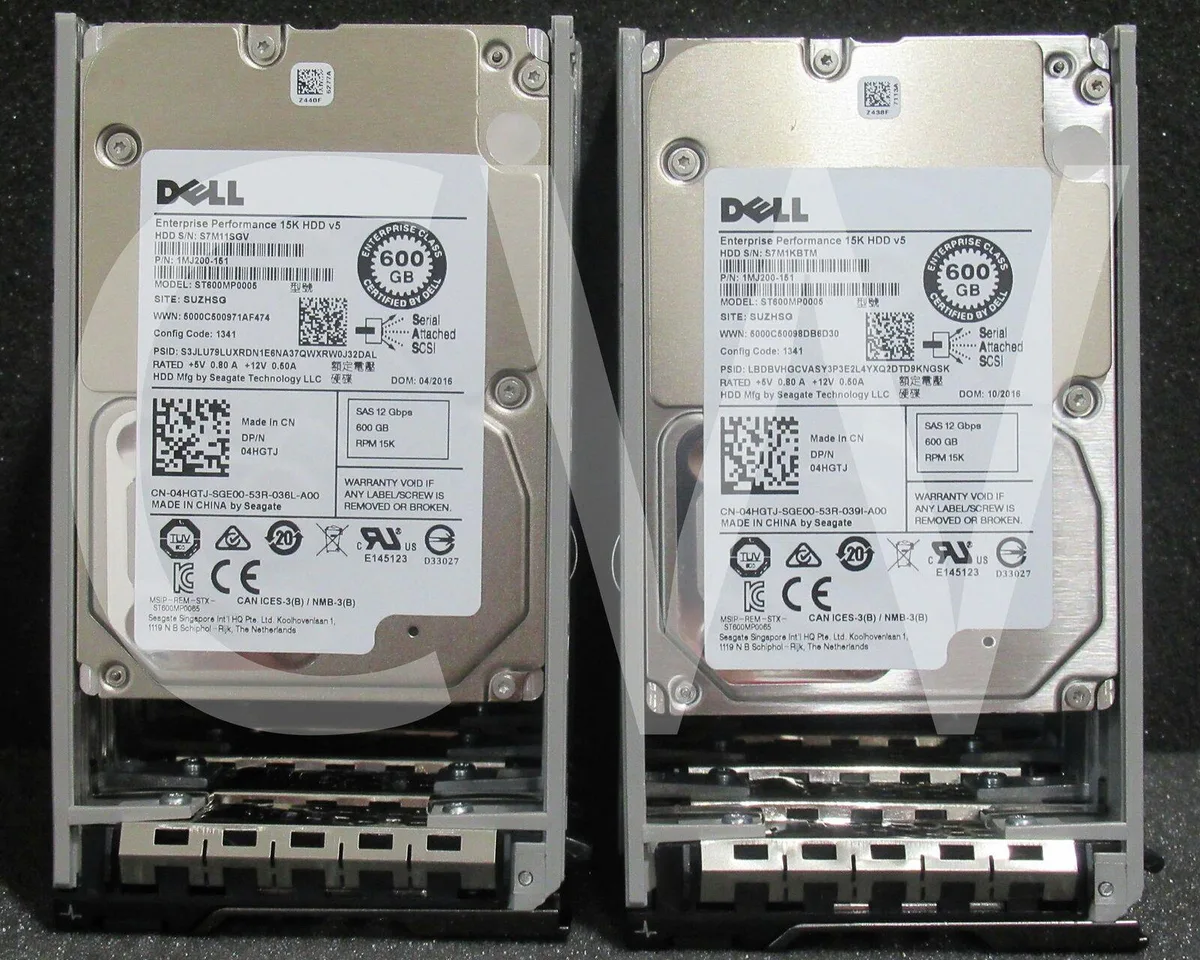 DELL DELL ST600MP0005 600GB 15000RPM 12Gbps 2.5" SAS HDD — Produktfoto