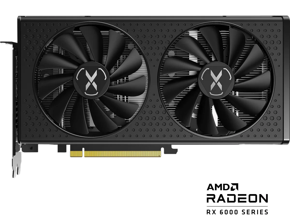 XFX XFX RX-66XT8DFDQ Radeon RX 6600 XT graphics card — photo du produit