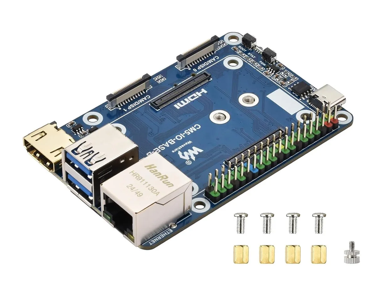 LORDWORLD LORDWORLD Mini Base Board (B) for Raspberry Pi Compute Module 5 development board — 제품 사진