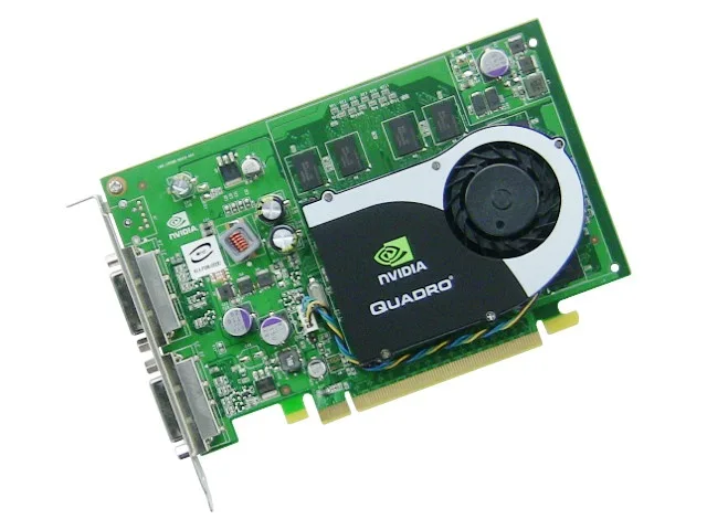 DELL DELL nVidia Quadro FX570 256MB PCI-E x16 2xDVI workstation graphics card — Produktfoto