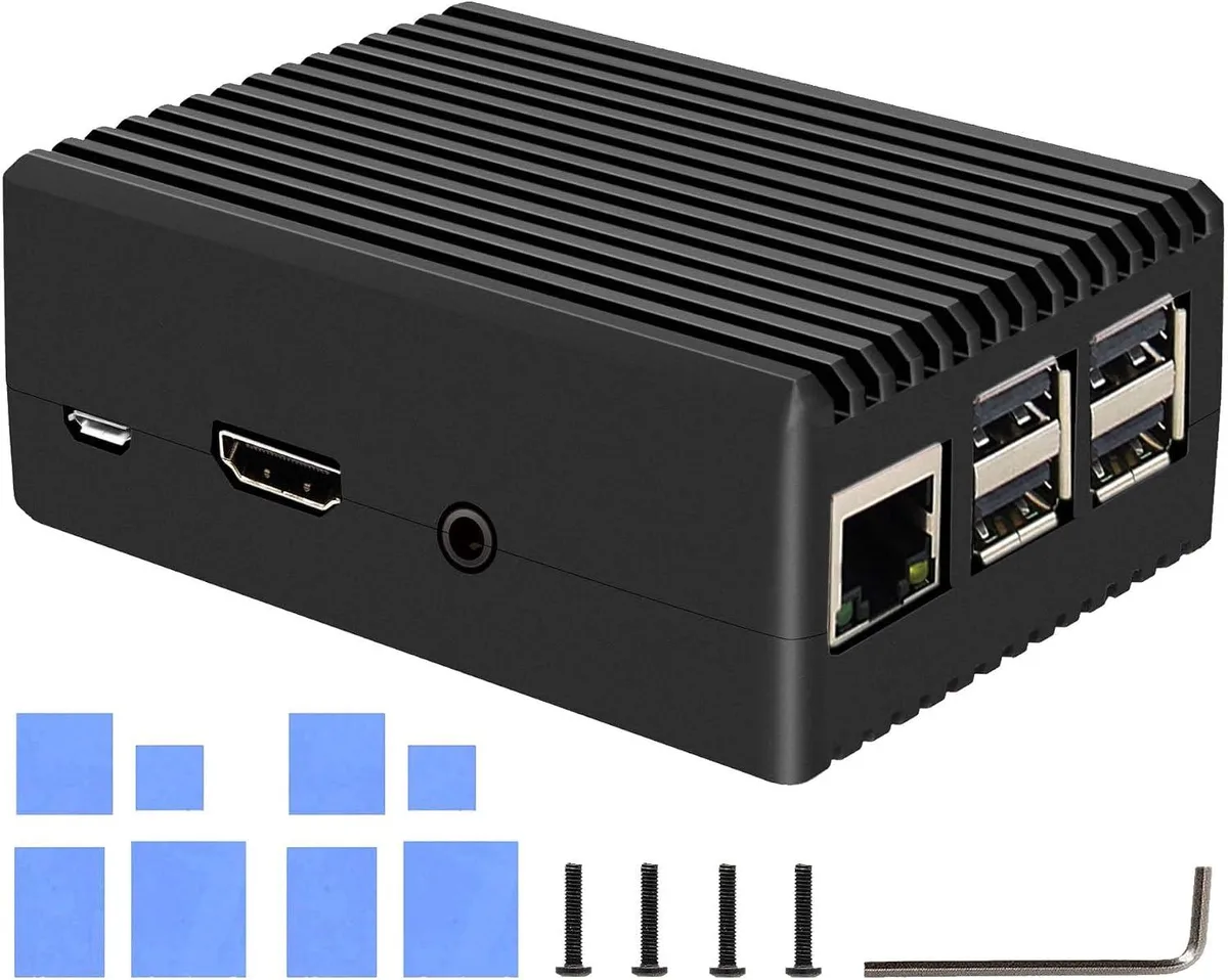 MCDODO MCDODO P252 Aluminum Case for Raspberry Pi 3B+/3B/2B — toote foto