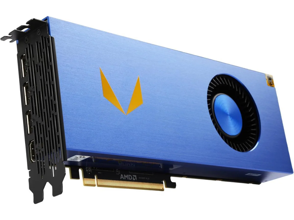 AMD AMD Radeon Vega Frontier Edition 100-506061 16GB 2048-bit HBM2 workstation graphics card — foto del producto