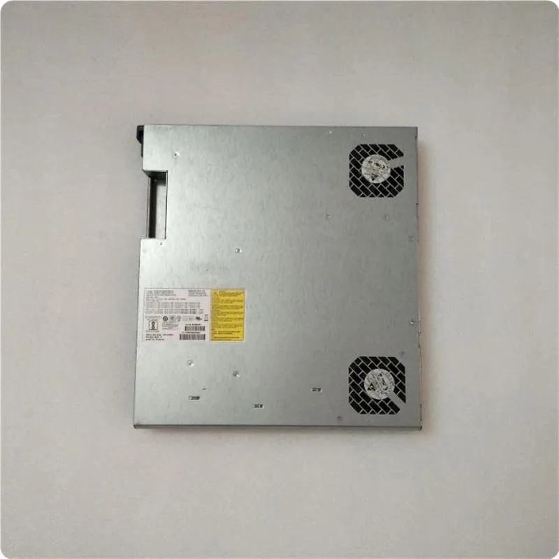 Rectangular ATX power supply unit, matte metal finish