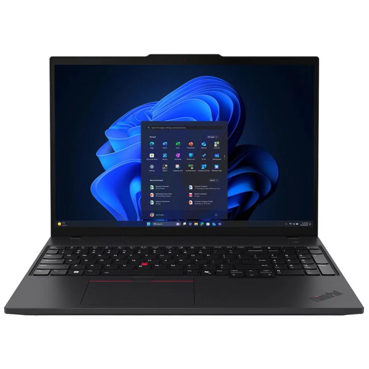 Lenovo Lenovo ThinkPad T16 G4 Intel Core Ultra 7 255U 32GB 1TB Touchscreen laptop — ภาพสินค้า