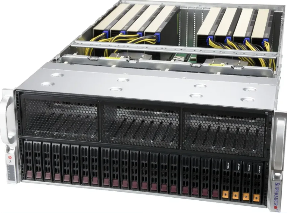 Supermicro Supermicro AS -4124GS-TNR 4U barebone server — tuotekuva