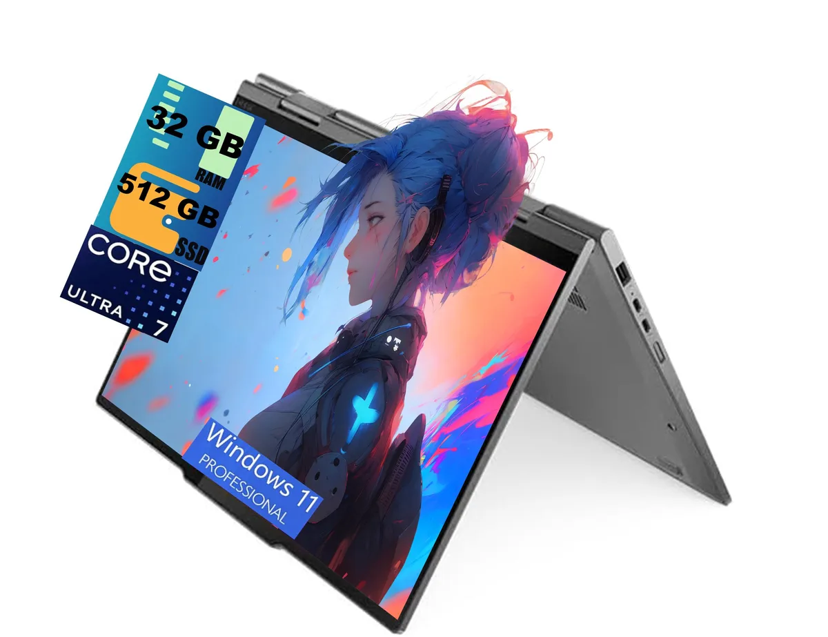 Lenovo Lenovo ThinkPad X1 14 2-in-1 laptop Core Ultra 7 258V 32GB 512GB 14 FHD+ touch — product photo