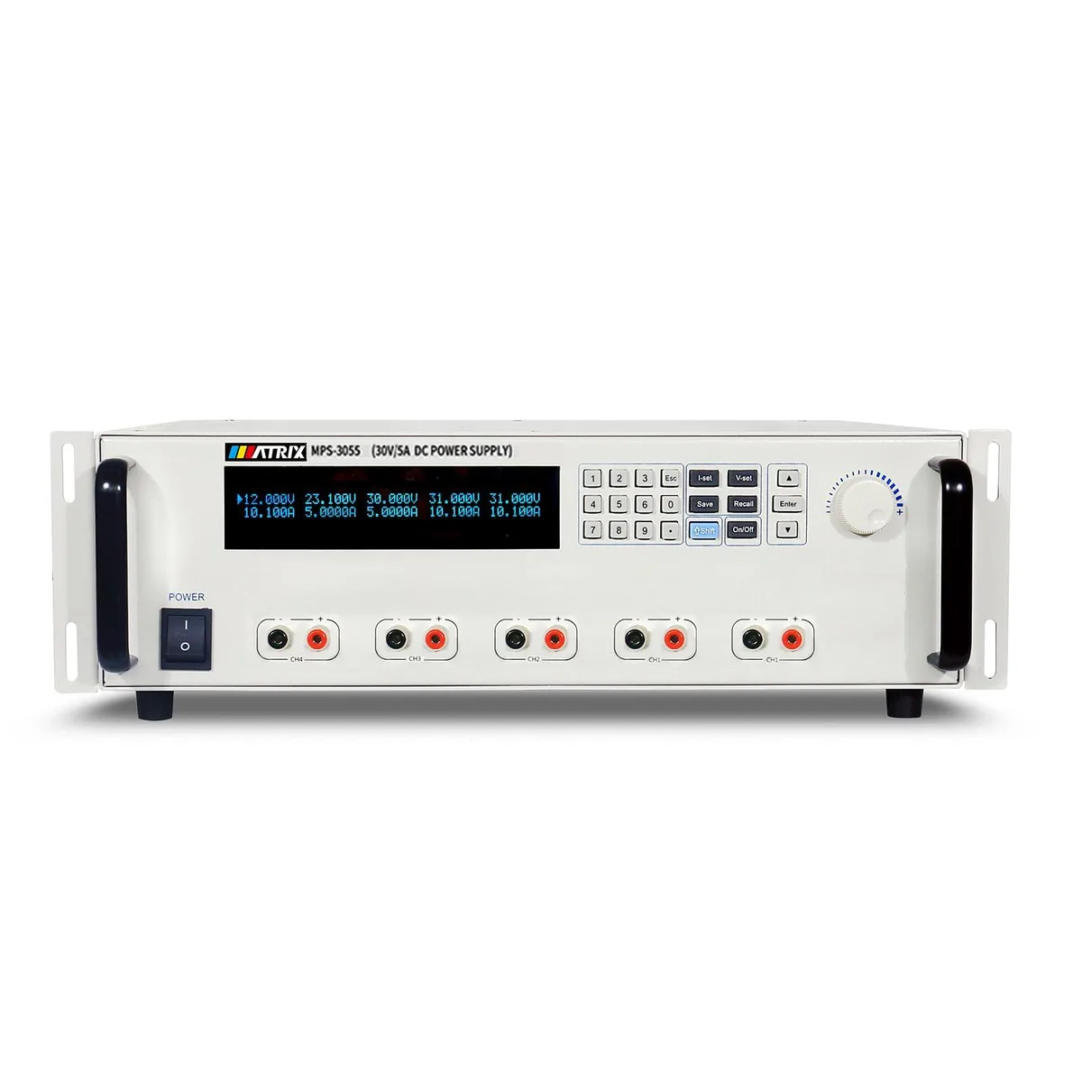 Matrix Matrix MPS-3055 5-Channel Programmable DC Server Power Supply 30V 5A — תמונת המוצר