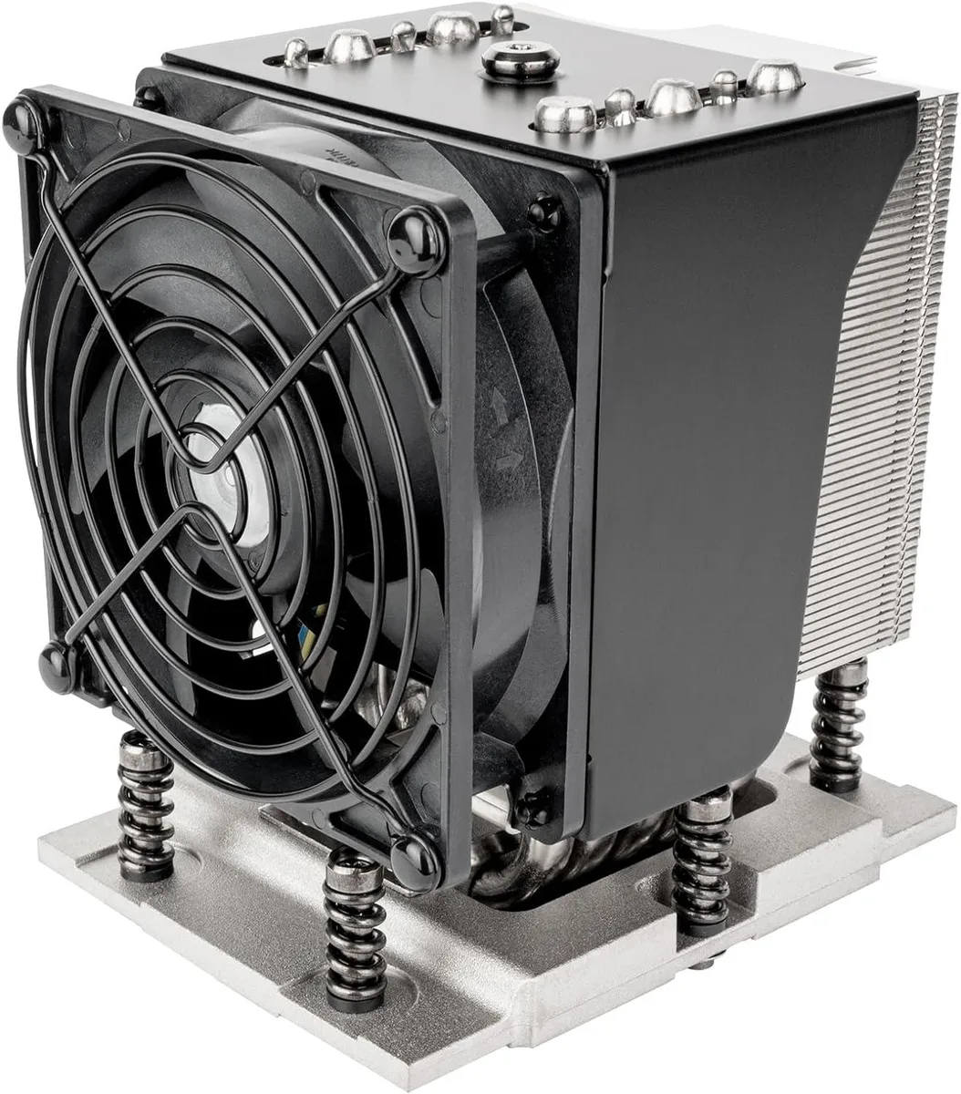Silverstone SilverStone XE04-SP5 Black Fan Shroud 4U CPU Cooler SP5 400W TDP — product photo