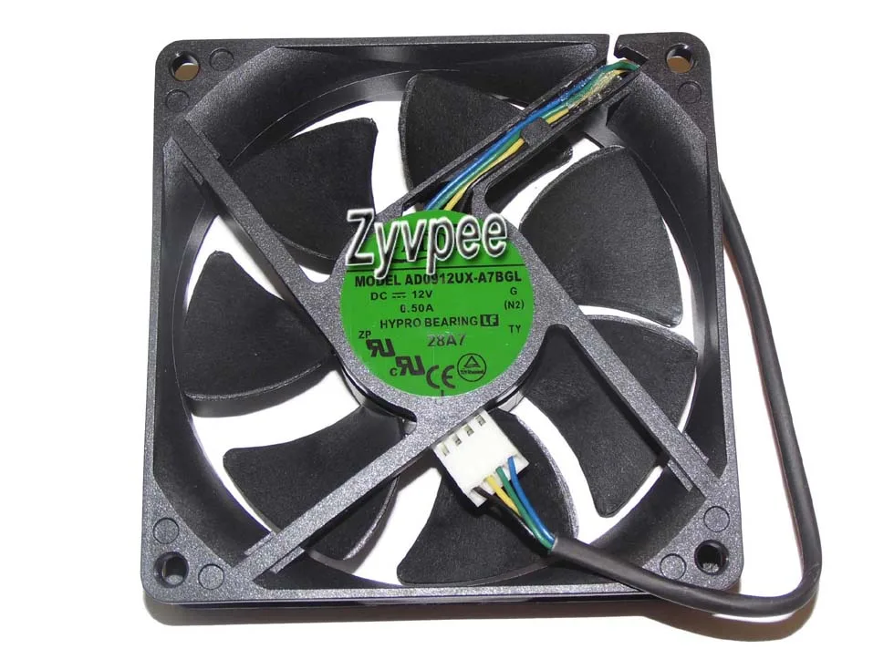 Zyvpee Zyvpee AD0912UX-A7BGL 90x25mm 4-pin case fan — foto produk