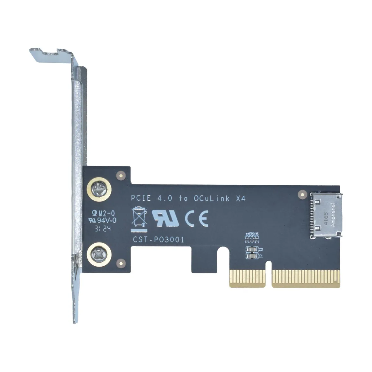 LetLinkSo LetLinkSo LLS-CD-1PC1OC-01 PCIe 4.0 x4 to Oculink SFF-8612 Internal Adapter Card — 商品写真