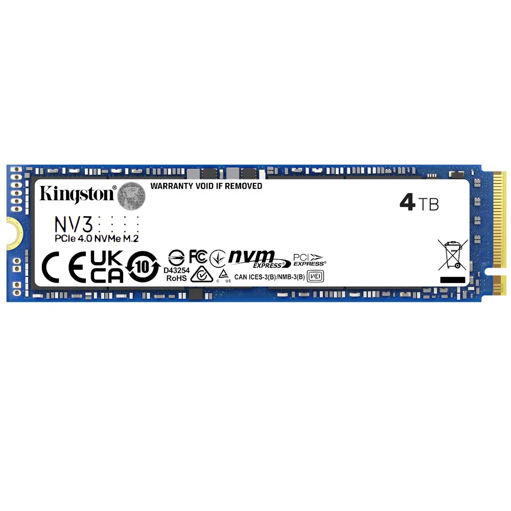 Kingston Technology Corp. Kingston Technology Corp. SNV3S/4000G 4TB internal SSD — product photo