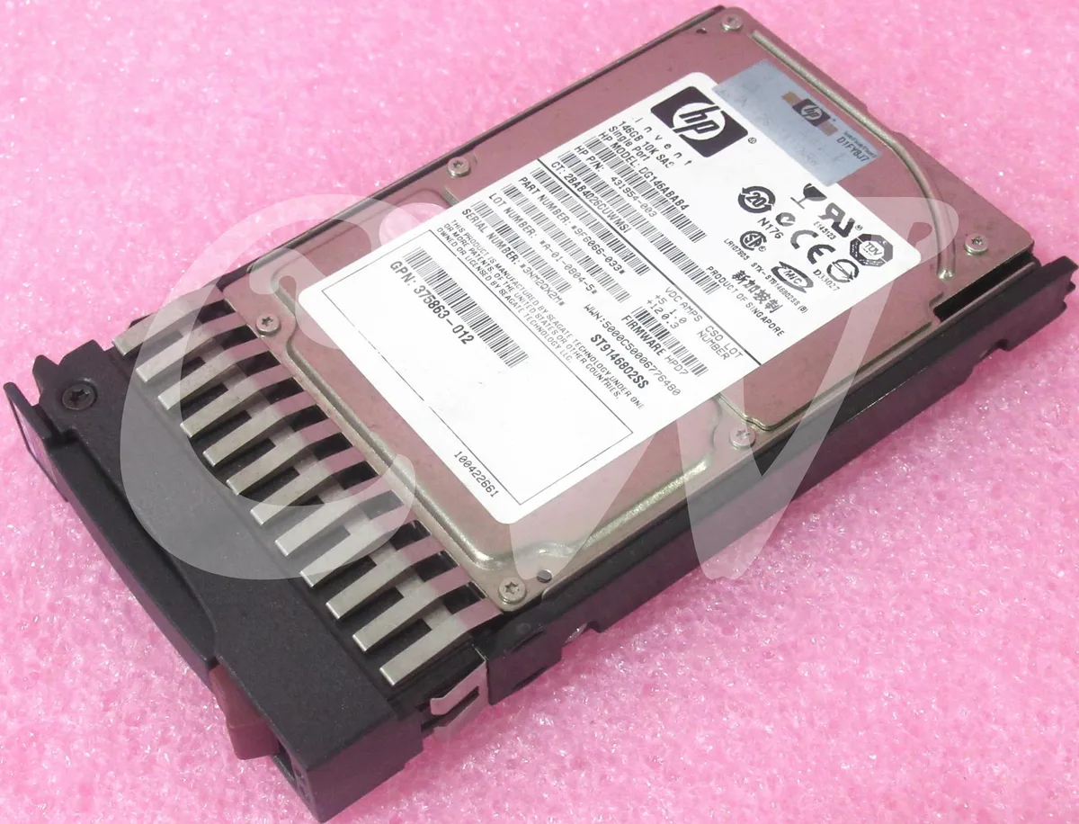 HP HP 432320-001 431954-003 DG146ABAB4 146GB 10K RPM 3Gbps 2.5" SAS internal hard drive — صورة المنتج