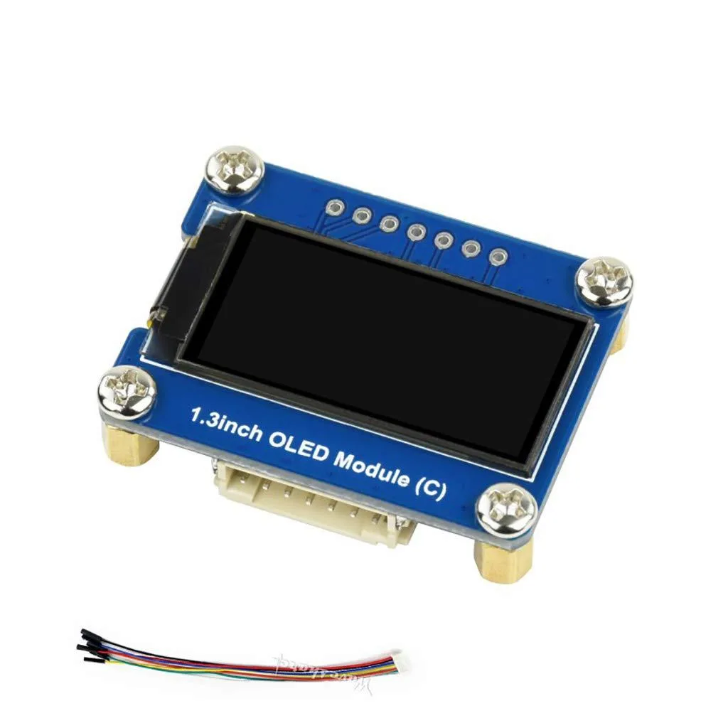 LORDWORLD LORDWORLD 1.3inch OLED Display Module 64x128 SH1107 development board — foto produk