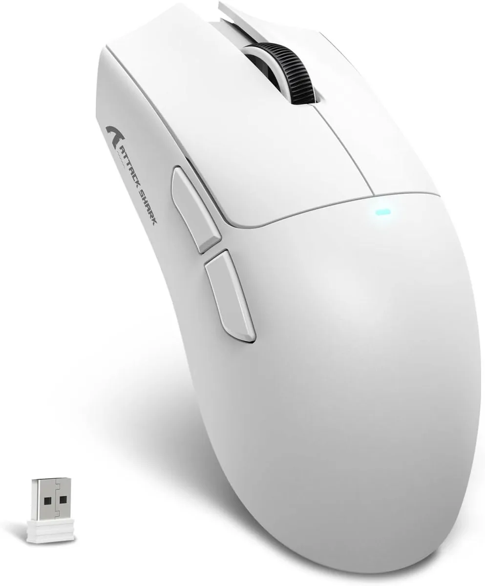 Attack Shark Attack Shark X11SE gaming mouse 59 g 22 000 DPI tri-mode — photo du produit