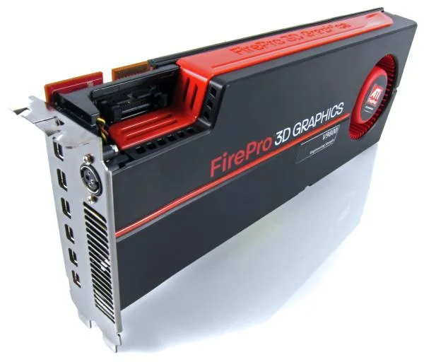 ATI ATI V9800 4GB GDDR5 256-bit PCIe 2.1 x16 workstation graphics card — product photo