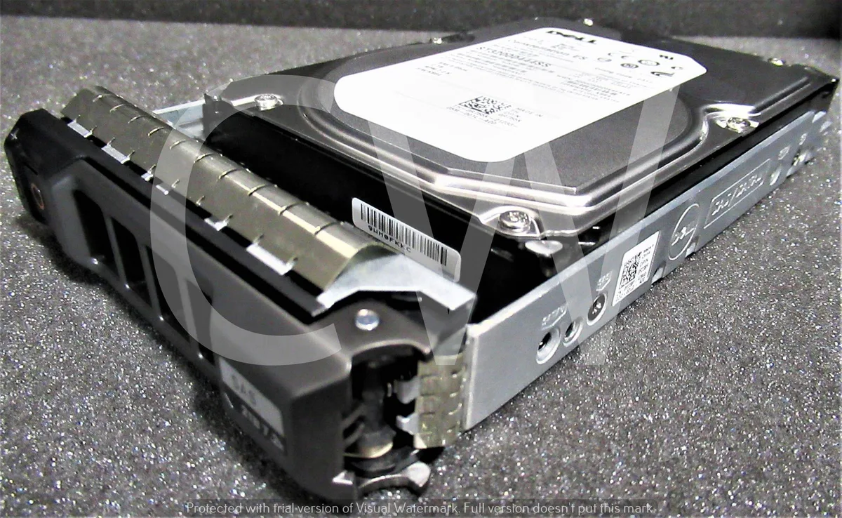 3.5 inch internal hard drive silver metal casing
