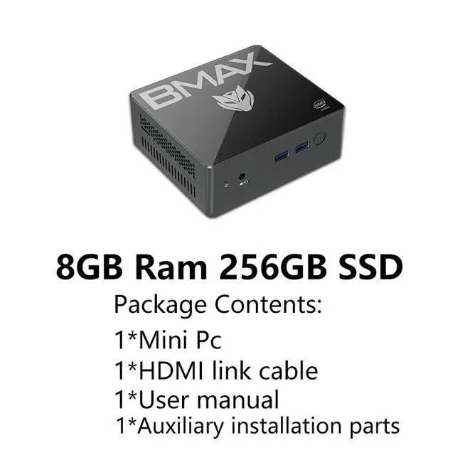 Defendwe Defendwe MaxMini B2 Celeron N3450 8GB 256GB barebone mini PC — product photo