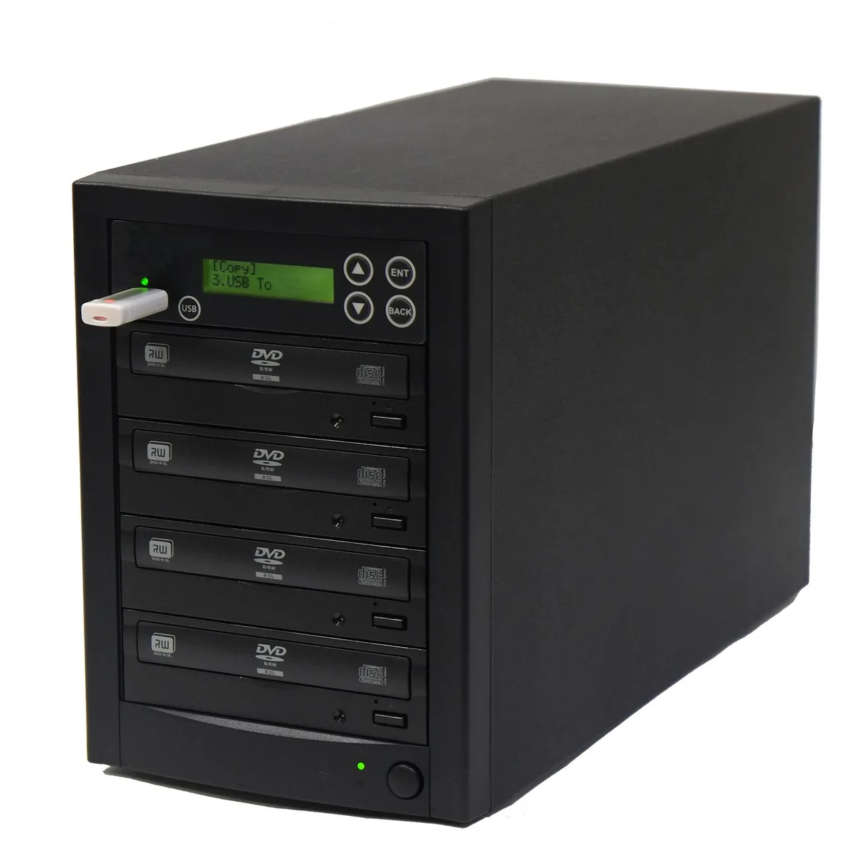 SPARTAN SPARTAN Media Maven USB to 3 DVD Duplicator D903-SSP — 제품 사진