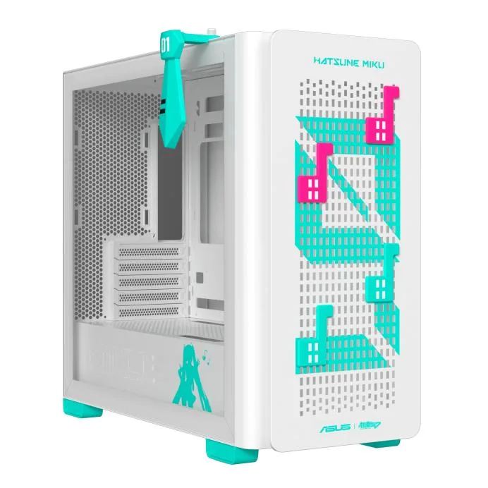 ASUS ASUS TX Gaming A23 Hatsune Miku Edition Micro ATX PC Case — photo du produit