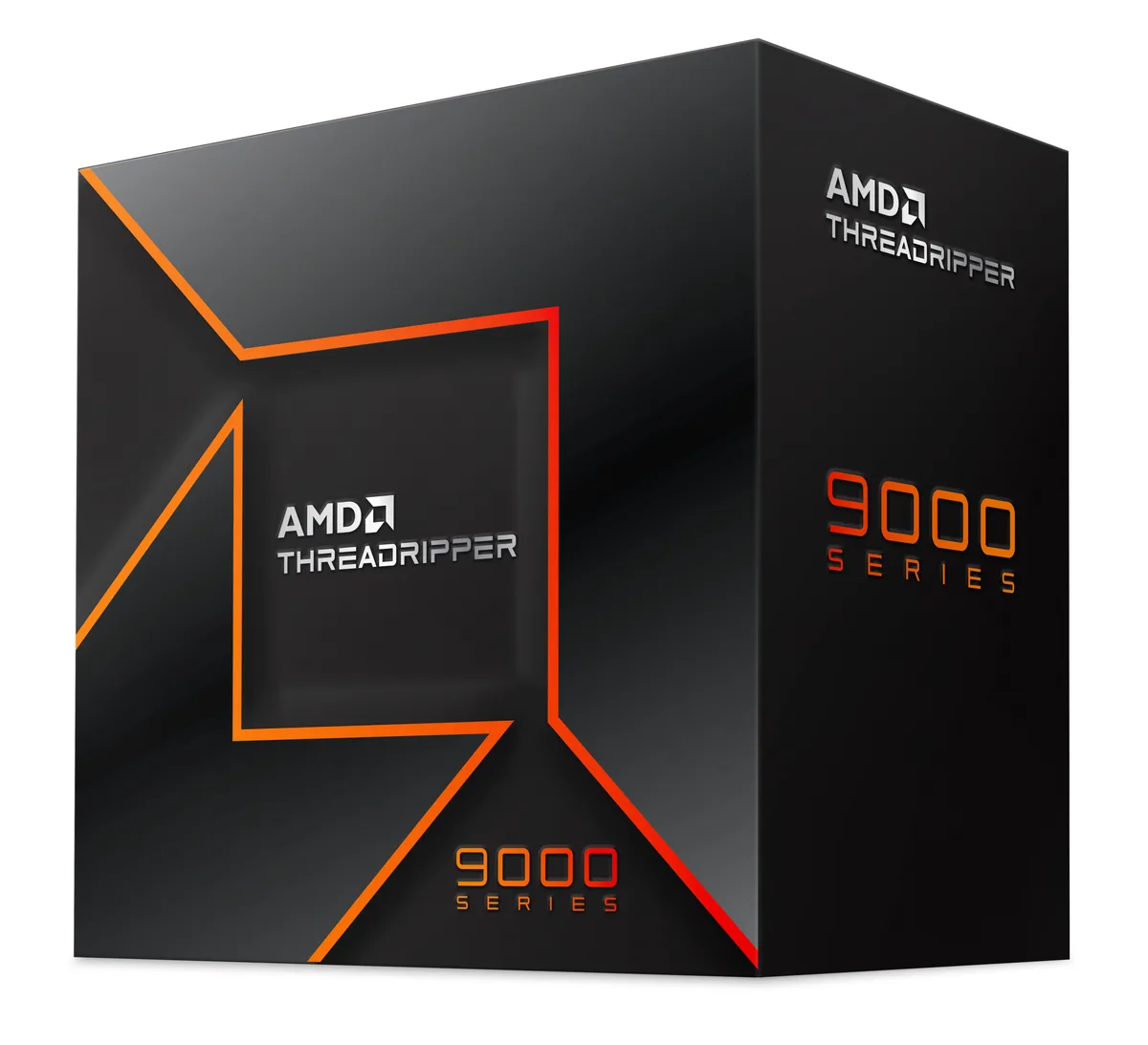 AMD Ryzen Threadripper 9970X sTR5 desktop processor in grey heat-spreader finish