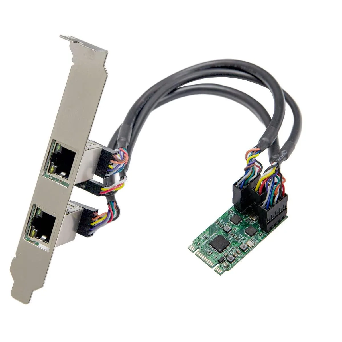Vszerda Vszerda SI-PEX24080 M.2 B+M Key Gigabit Ethernet network card — ürün fotoğrafı