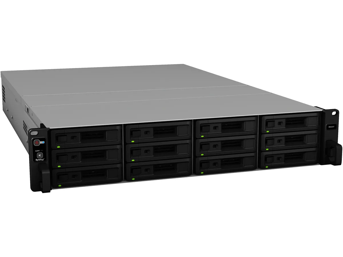 Synology Inc. Synology RX1217 12-bay rackmount NAS (diskless) — Produktfoto