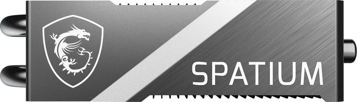 MSI SPATIUM M570 PRO 2TB M.2 2280 SSD with silver FROZR heatsink