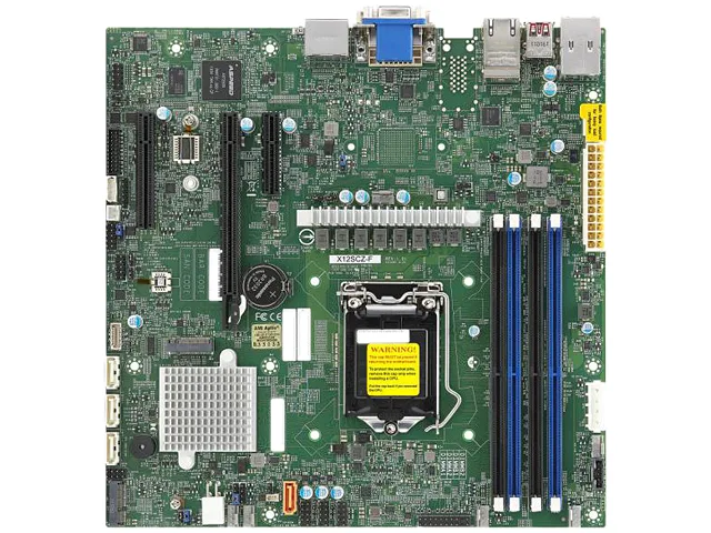 Supermicro Supermicro MBD-X12SCZ-QF-O LGA 1200 server motherboard — foto del prodotto