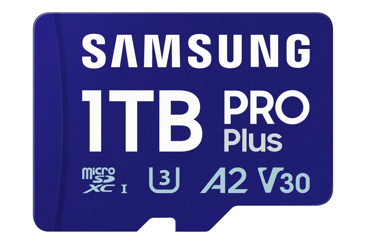 SAMSUNG SAMSUNG PRO Plus MicroSD Card 1TB 180MB/s Blue — 商品写真