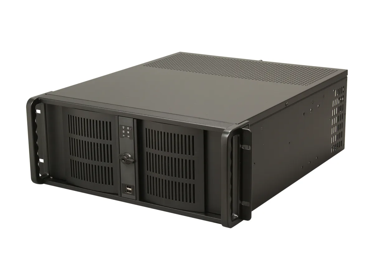 iStarUSA Inc. iStarUSA Inc. D-400-6-Black 4U Rackmount Server Chassis — снимка на продукта