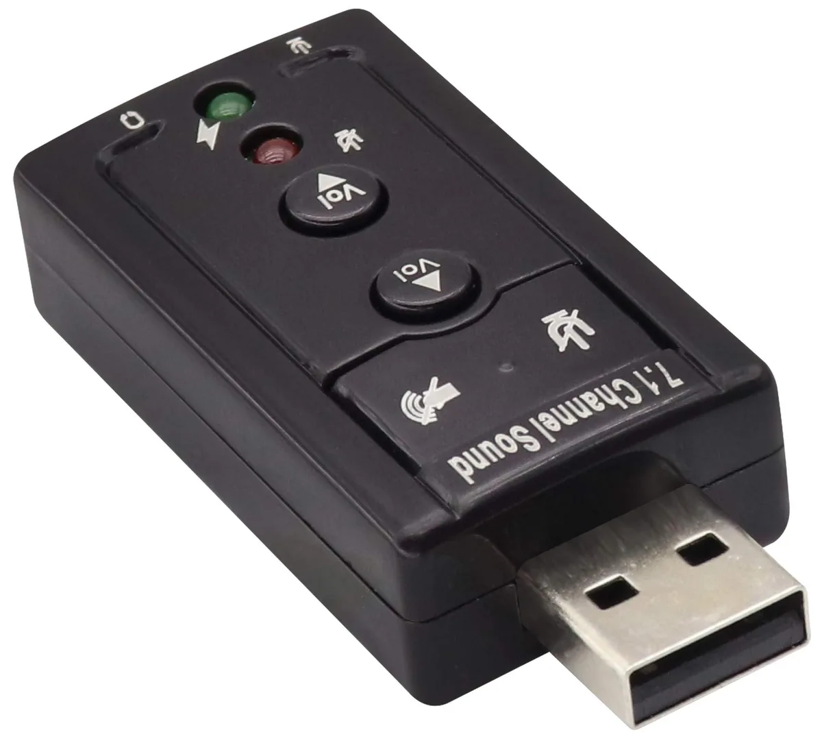  zdyCGTime 682559181180 USB 2.0 7.1-Channel External Sound Card — Produktfoto