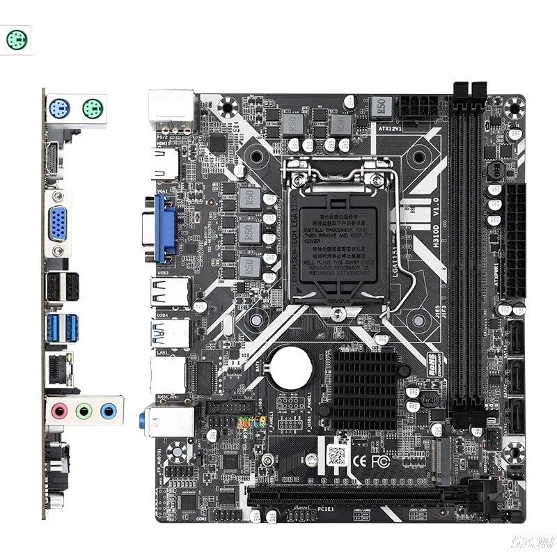 WMtec WMtec H310D server motherboard LGA 1151 DDR4 16GB M.2 SATA 3.0 — product photo