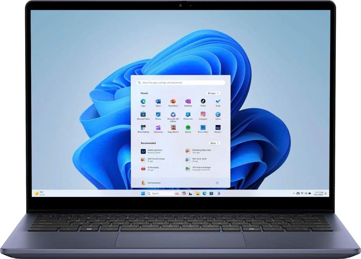 Midnight Blue 14-inch 2-in-1 touch laptop