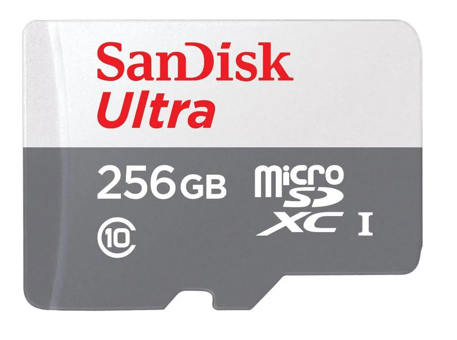 SanDisk SanDisk SDSQUNR-256G-GN3MN 256GB microSDXC 100MB/s Class 10 UHS-I No Adapter — vörumynd