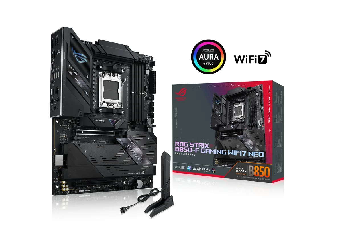 ASUS ASUS ROG Strix B850-F GAMING WIFI7 NEO AMD motherboard — product photo