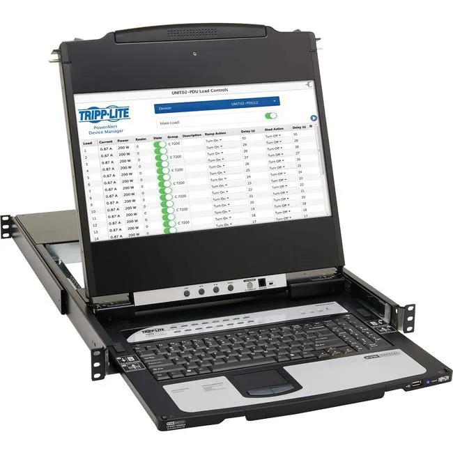 Tripp Lite Tripp Lite B030DP1617D 16-Port DisplayPort KVM Console 17" 1U — produktbilde