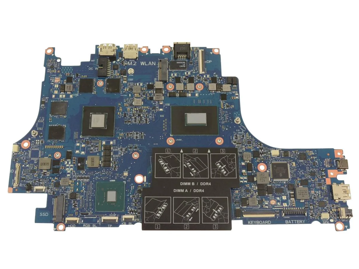 DELL DELL G Series G7 7590 Intel Motherboard Core i5-8300H 2.3GHz GTX 1050 Ti — photo du produit