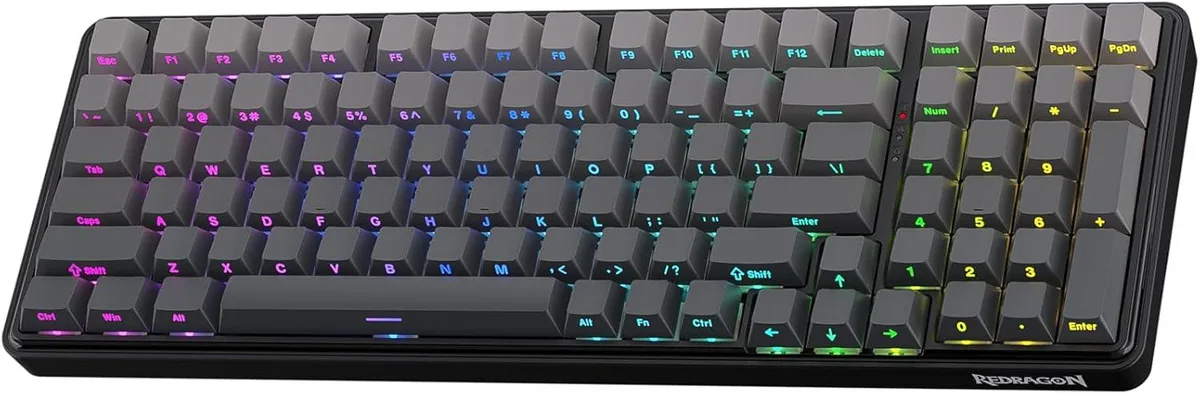 Redragon Redragon K744 GB PRO 99 Keys Gasket RGB Gaming Keyboard — produktbild