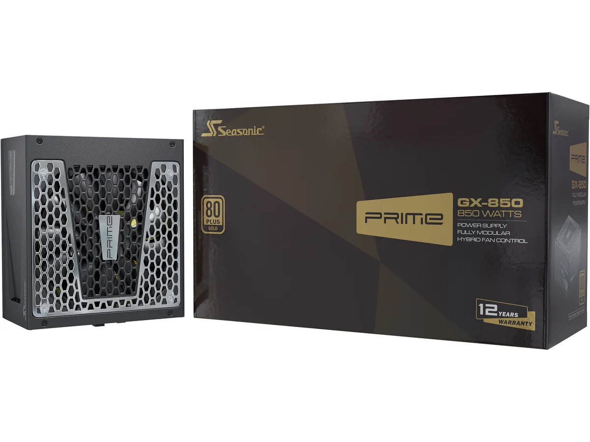 Seasonic Seasonic PRIME GX-850 850W 80+ Gold Full Modular power supply — product photo