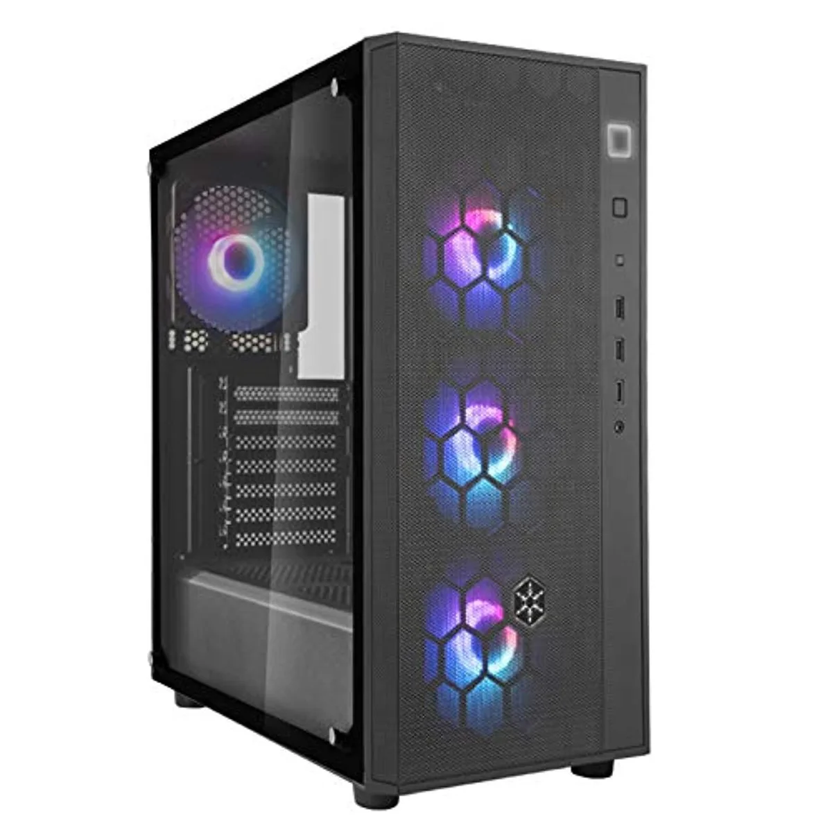 Silverstone Technology Silverstone Technology RNAB08KZ586CQ FARA R1 PRO ATX Mid Tower PC Case — product photo