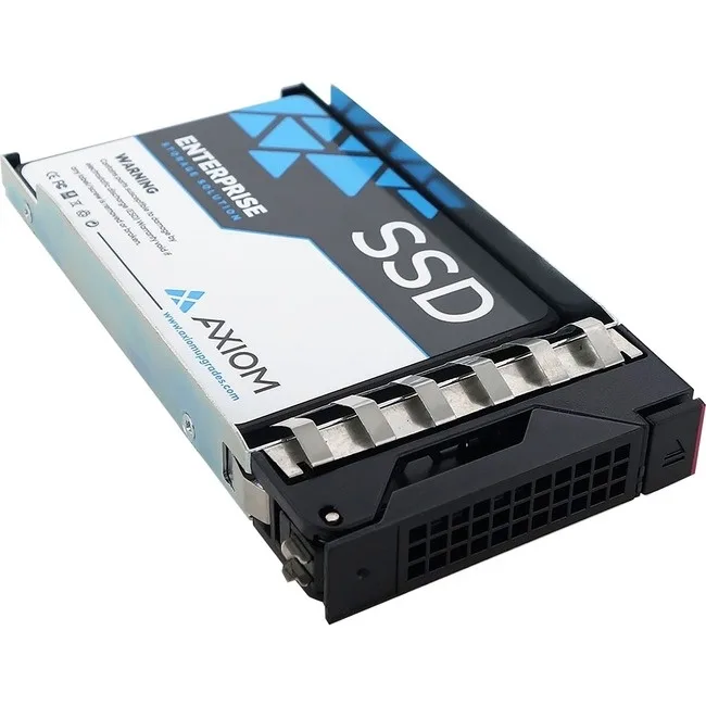 Axiom 2.5 inch hot-swap enterprise SSD with silver metal casing