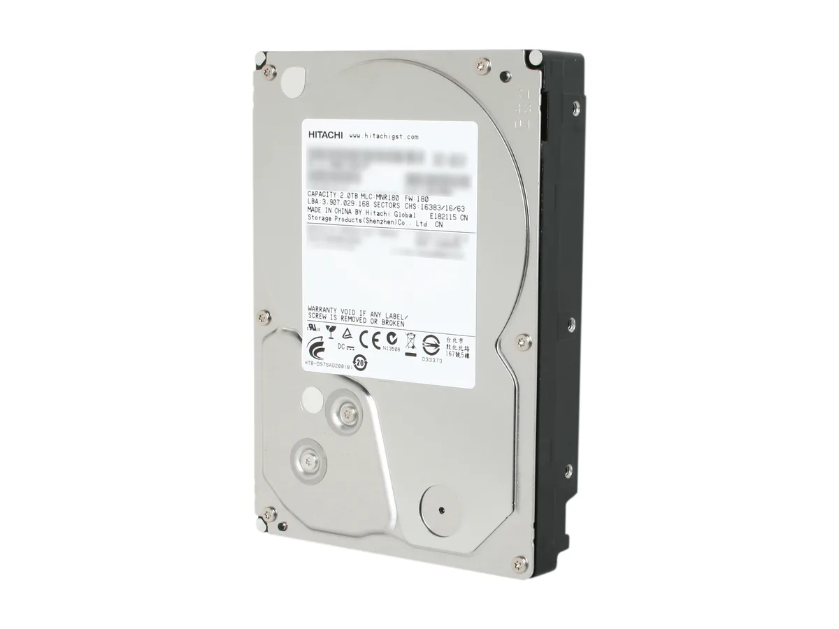 HGST HGST 0f12115 Deskstar 7K3000 2TB 7200 RPM 64MB Cache SATA 6.0Gb/s 3.5" Internal Hard Drive — fotografija proizvoda