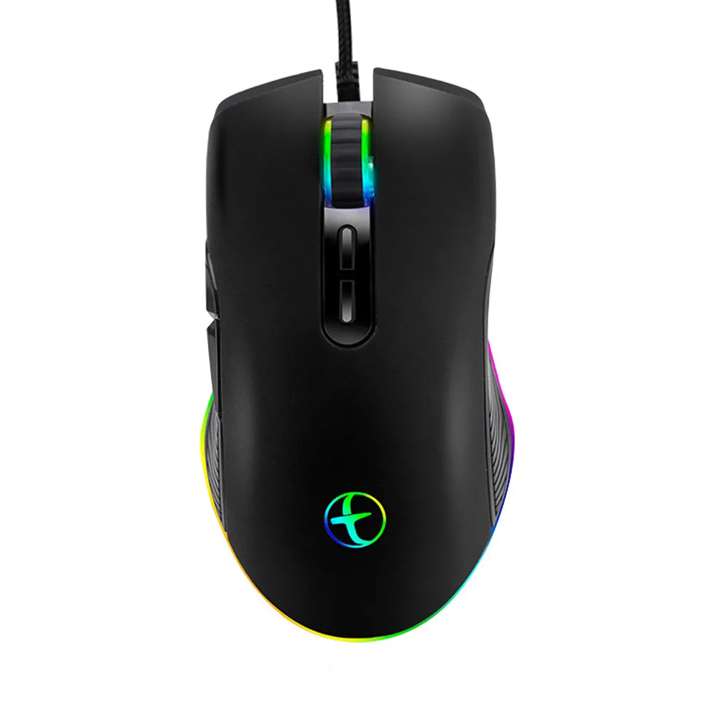 Corn Electronics Corn Electronics gaming mouse wired Type-C 3200 DPI 6 button black — photo du produit