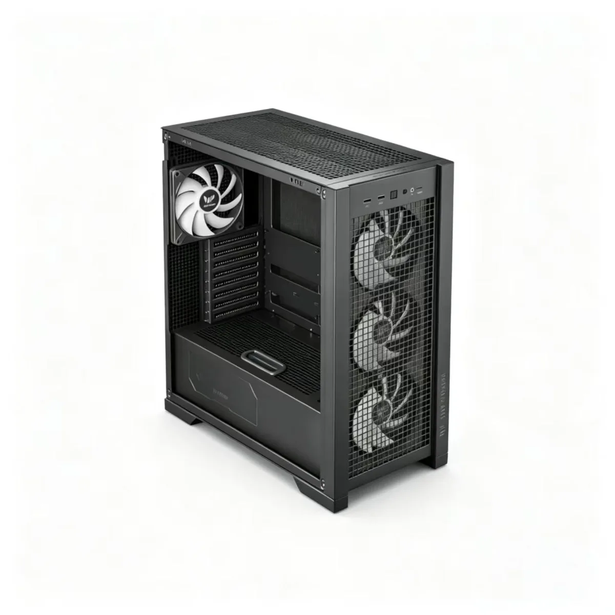 ASUS ASUS TUF GAMING GT302 ARGB PC Case, Black — product photo