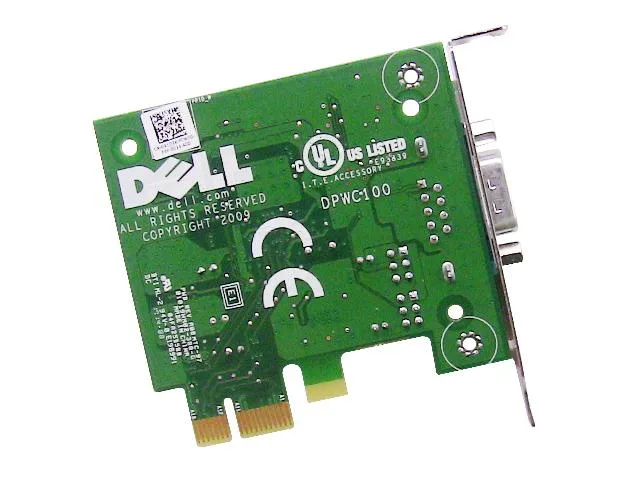DELL DELL Half Height PCI-e Serial Adapter 41D3K — product photo